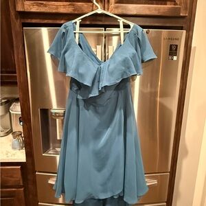JJ’s House Anfisa Bridesmaid Dress. Women’s size 14-16 worn one evening.